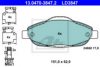 ATE 13.0470-3847.2 Brake Pad Set, disc brake